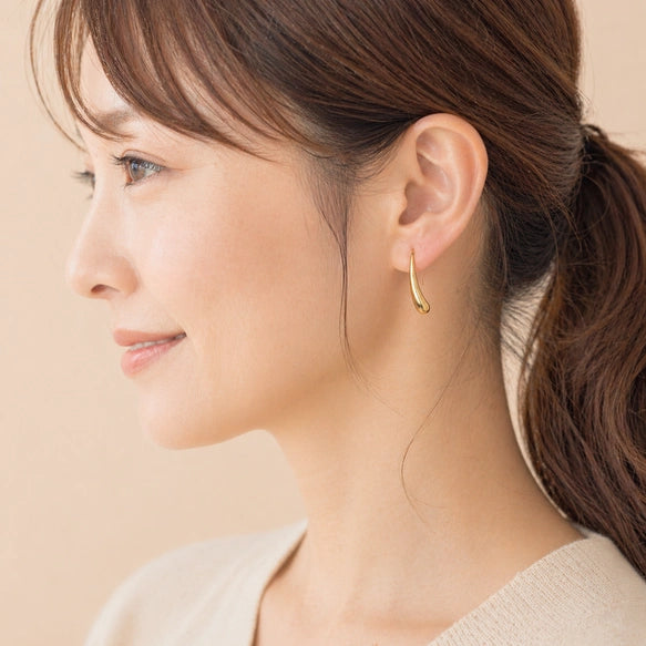 みんな大好き!ドロップラインピアス│金属アレルギー対応│サージカルステンレス│つけっぱなし