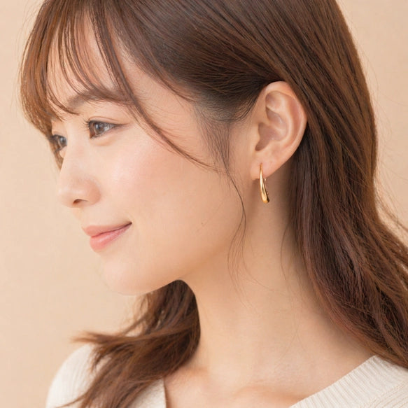 みんな大好き!ドロップラインピアス│金属アレルギー対応│サージカルステンレス│つけっぱなし