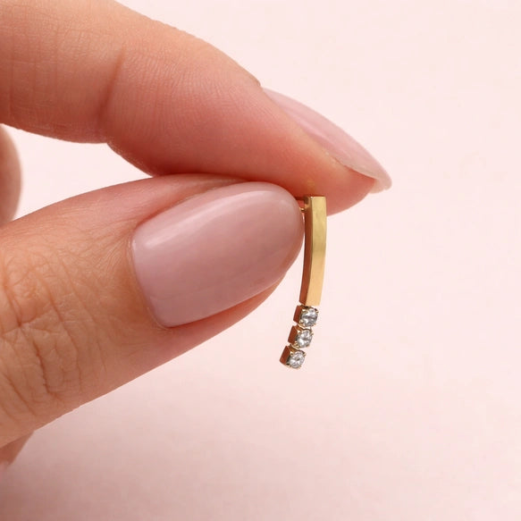 安心して頼れるスマートピアス！│金属アレルギー対応│サージカルステンレス│つけっぱなし