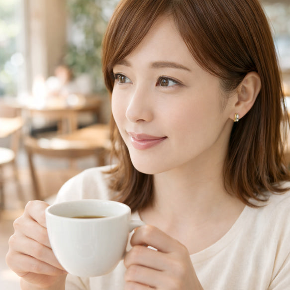 バイカラーグレースイヤークリップ│痛くなく落ちにくい！ピアスのようなイヤリング！│金属アレルギー対応│サージカルステンレス│つけっぱなし