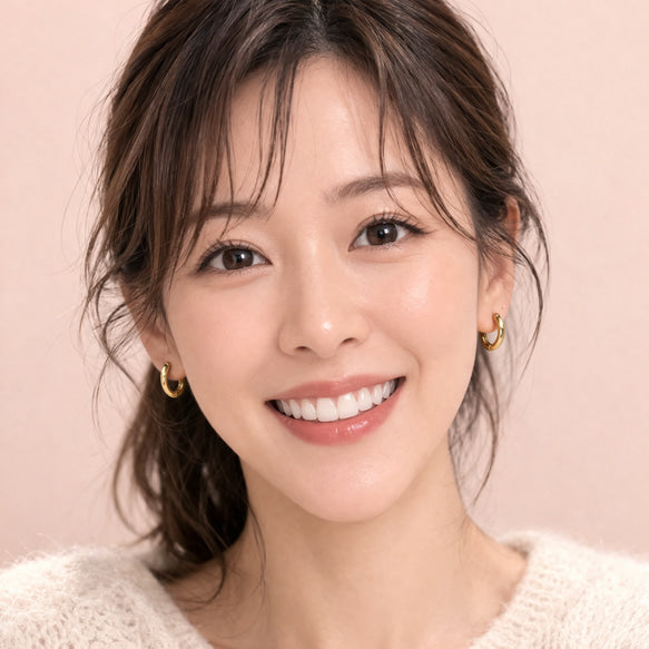 ルナイヤークリップ│痛くなく落ちにくい！ピアスのようなイヤリング！│金属アレルギー対応│サージカルステンレス│つけっぱなし